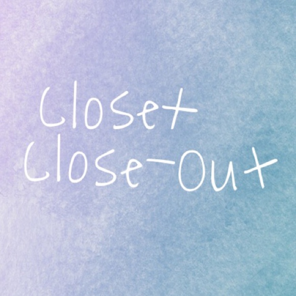 SUMMER 2018 CLOSET CLOSE-OUT